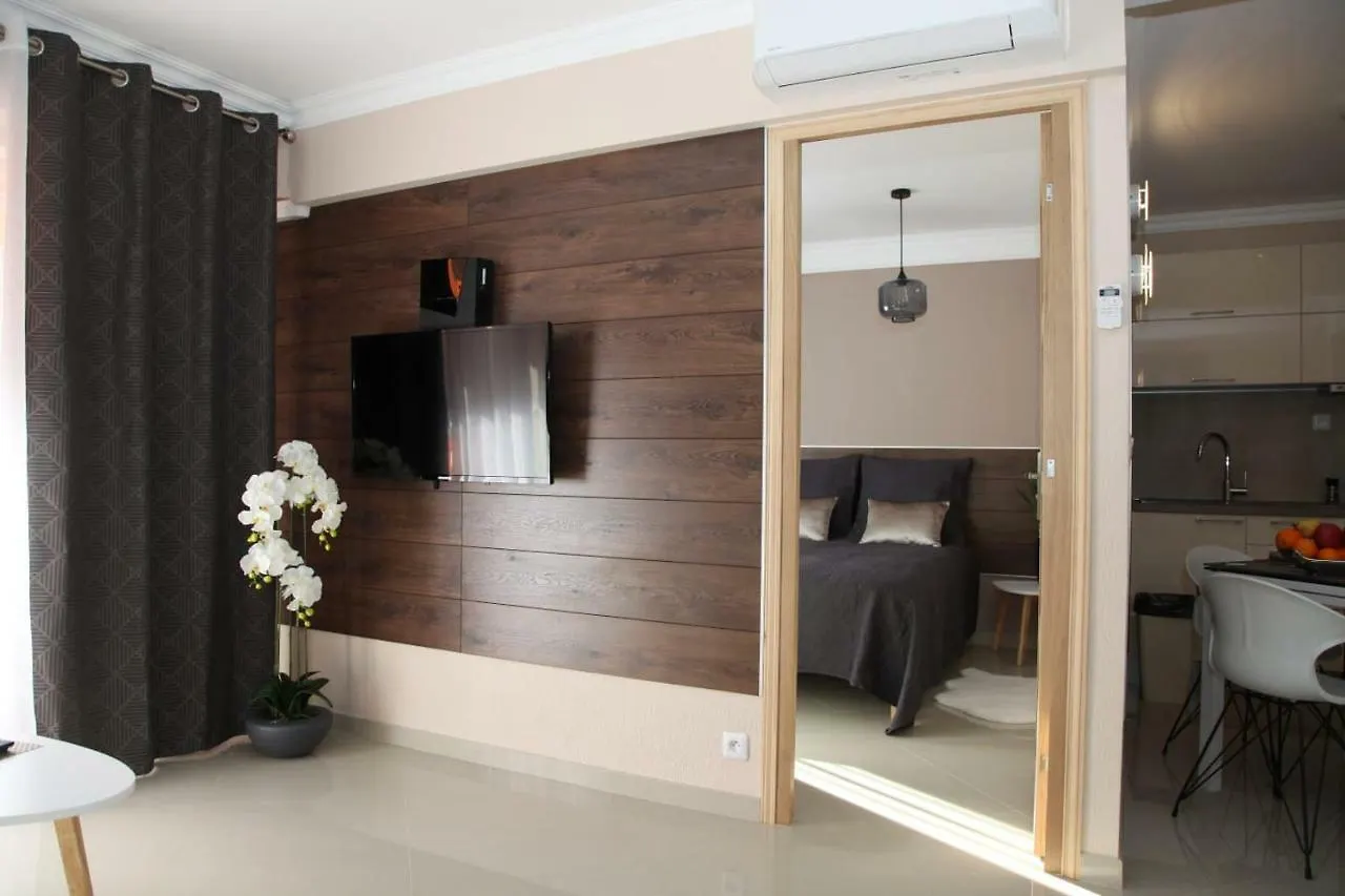 Stylish 2 Room Flat 60 Meters To The Beach Nice 0*,