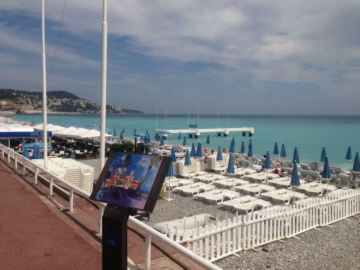 Lejlighed Stylish 2 Room Flat 60 Meters To The Beach Nice Frankrig