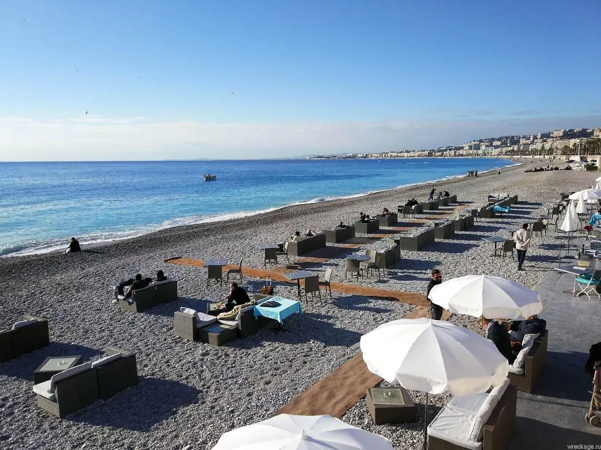 Stylish 2 Room Flat 60 Meters To The Beach Nice Lejlighed